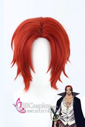 Tóc Giả Shanks Tóc Đỏ - ONE PIECE