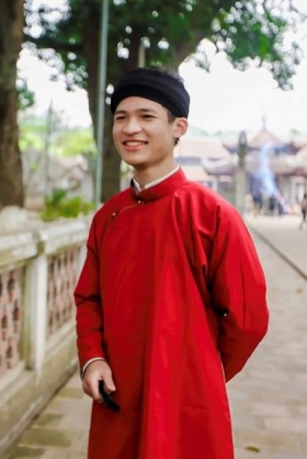 Áo Tấc Tay Chẽn Đỏ 2 Lớp - Mẫu Dưới 60Kg