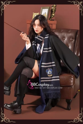 Khăn Choàng Cổ Thi Đấu Trường Hogwarts -  Rowena Ravenclaw Dài 175Cmx 25Cm