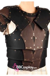 Áo Giáp Hiệp Sĩ Diệt Rồng Thời Trung Cổ- Màu Nâu Đen