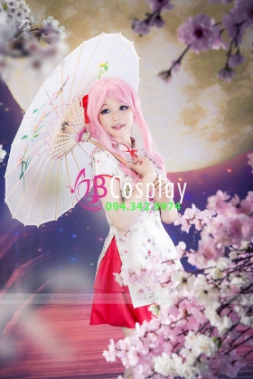 Qiloli Cách Tân Phi Váy Đỏ