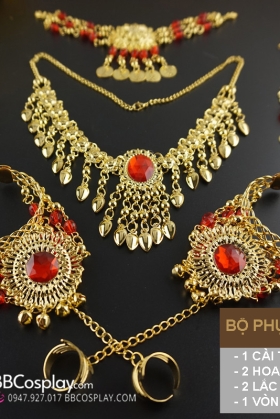 Bộ Phụ Kiện Ấn Độ 6 Món Giá Rẻ