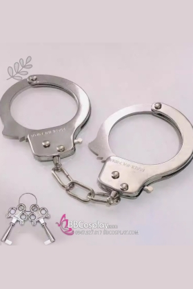 Đạo Cụ Mô Hình Còng Tay Cảnh Sát Giá Rẻ