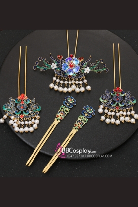 Bộ 5 Món Trâm Cài Phong Cách Diên Hy Công Lược