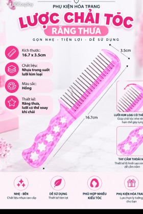 Lược Đinh Chải Tóc Giả