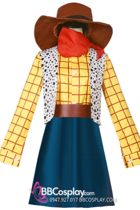 Trang Phục Nữ Cao Bồi Viễn Tây Woody