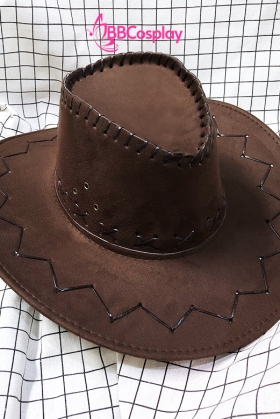 Nón Cao Bồi - Nâu Đậm