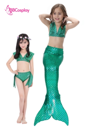 Đồ Tiên Cá Trẻ Em - Màu Xanh Lá