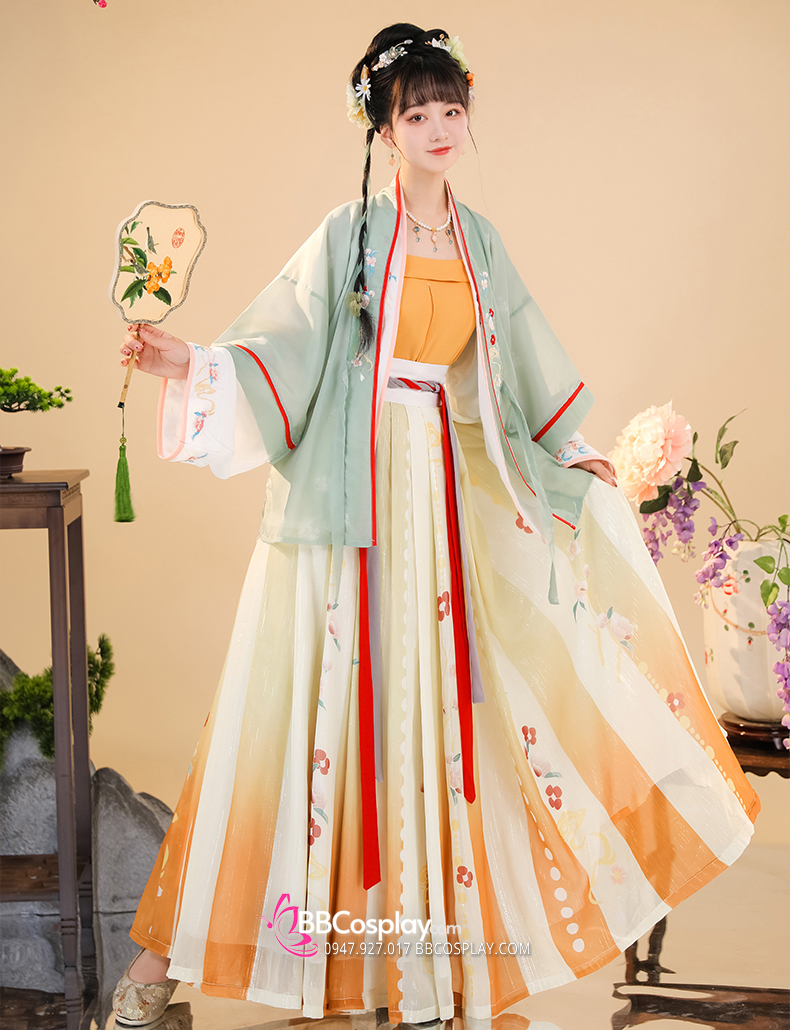 Hán Phục Ngọc Kim Thanh K - SIZE M