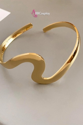 Phụ Kiện Hy Lạp - Ai Cập - Vòng Bắp Tay Lượn Lượn Hình Chữ S