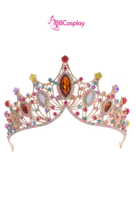 Vương Miện Tiara Công Chúa - Đá Ngũ Sắc