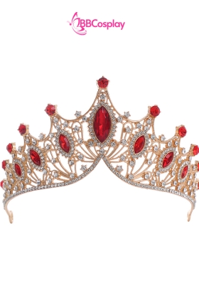 Vương Miện Tiara Công Chúa - Đá Đỏ