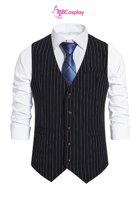 Áo Ghi Lê Màu Đen Sọc Nhỏ