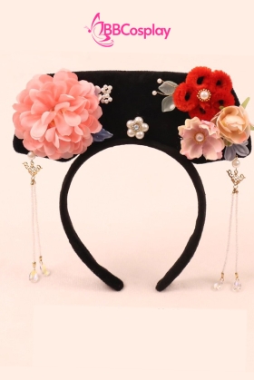 Cài Tóc Hoàn Châu Công Chúa - Kỳ Đầu Mãn Thanh Tone Hồng