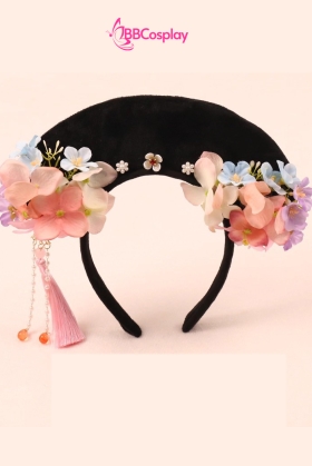 Cài Tóc Hoàn Châu Công Chúa - Kỳ Đầu Mãn Thanh Tone Cam Đào