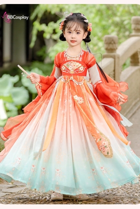 Trang Phục Cổ Trang Ngọc Thiên Hoa - Hồng Ngọc