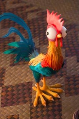Đạo Cụ Mô Hình Gà Trống Hei Hei - Moana 2016