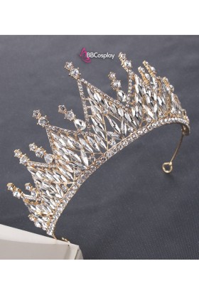 Vương Miện Nữ Hoàng White Queen - Màu Vàng