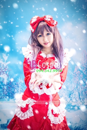 Trang Phục Noel Giáng Sinh Loli Tay Dài