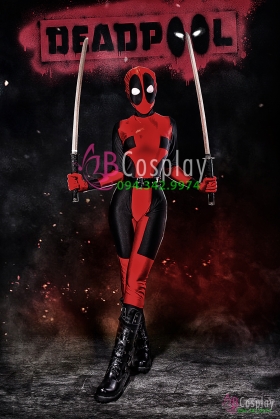 Trang Phục Deadpool Lady Bản Comic