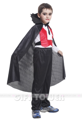 Trang Phục Ma Cà Rồng (Trẻ Em) Halloween - Vampire King