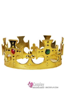 Vương Miện Hoàng Tử Nhựa - Vàng