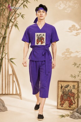 Đồ Chú Cuội In Tranh Đông Hồ - Màu Tím
