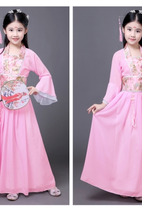 Trang Phục Cổ Trang Cho Bé - Hồng Nhi Nữ