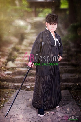 Trang Phục Samurai Cho Bé Trai - Màu Đen