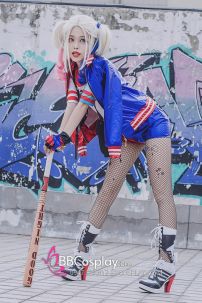 Quần Áo Harley Quinn Suicide Squads Halloween