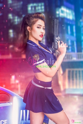 Trang Phục Nữ Cảnh Sát Sexy 15