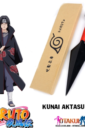 Kunai Akatsuki Tay Cầm Đỏ Trong Naruto