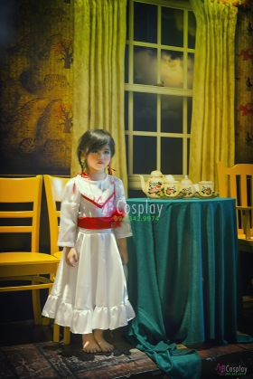 Trang Phục Búp Bê Ma Annabelle Trẻ Em Hàng May Vải Đẹp