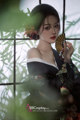 Yukata Điệp Mộng - Yukata Đen Bướm