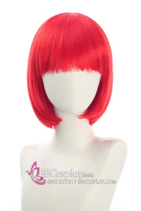 Tóc Đỏ Ngắn Cúp Mái Ngang