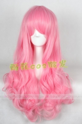 Tóc Hồng Dài Xoăn 1