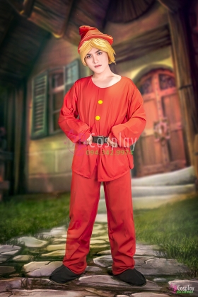 Trang Phục Chú Lùn Doc Áo Cam Quần Cam Trong Bạch Tuyết Và 7 Chú Lùn