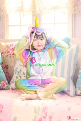 Đồ Thú Pony Cầu Vồng 120-130-140