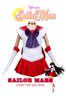 Đồ Cosplay Thủy Thủ Sao Hỏa Hino Rei - Sailor Mars