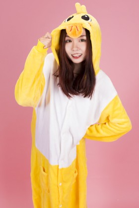 Bộ Đồ Thú Liền Thân Con Vịt
