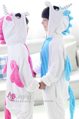 Đồ Thú Unicorn Cho Bé - Màu Hồng - Màu Xanh Dương