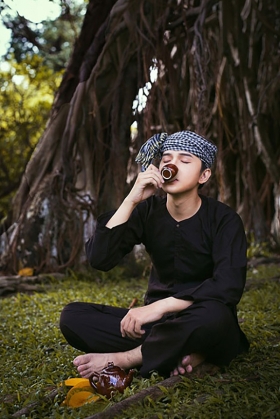 Trang Phục Chú Cuội Điển Trai - Màu Đen