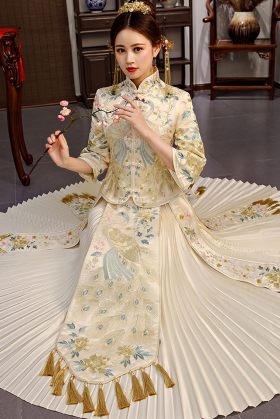 Hỉ Phục Nữ Vàng Kim