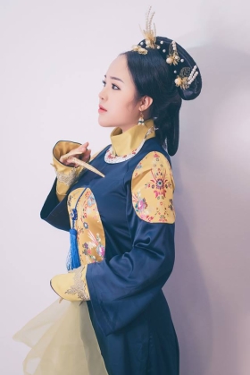 Đồ Hiếu Hiền Hoàng Hậu - Màu Xanh