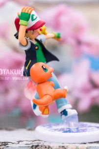 Mô Hình Figure Satoshi, Pikachu & Hitokage - Pokemon