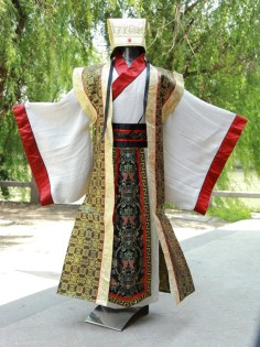 Cổ Trang Khổng Minh - Gia Cát Lượng - Màu Trắng Khoác Gấm
