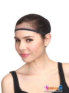 Wig Cap - Lưới Đội Tóc Giả - Màu Đen