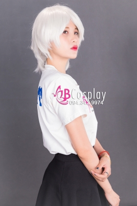Tóc Giả Tomboy Trắng