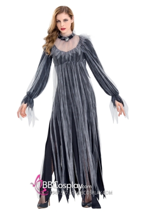 Trang Phục Cô Dâu Quỷ Sơ Rê Đen