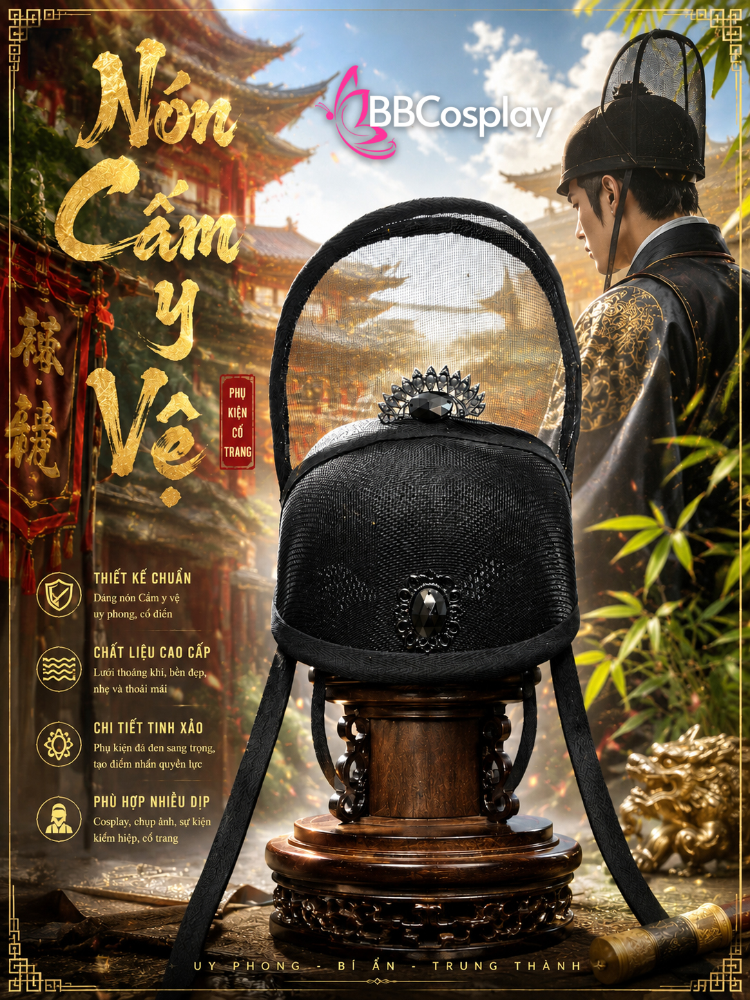 NÓN CẨM Y VỆ